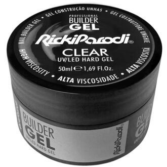 Gel Construção Uv Rickiparodi Clear Transparente 50 Ml