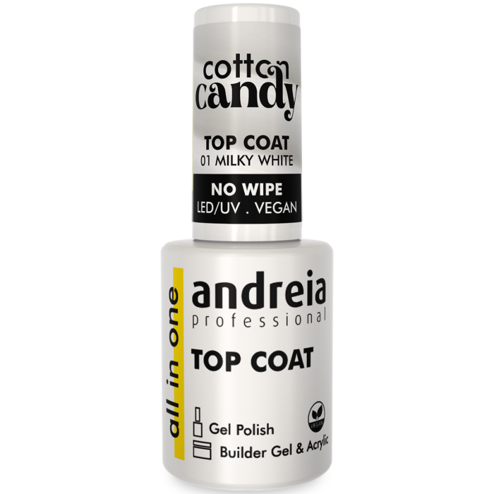 All in One Cotton Candy - 01 Milky White