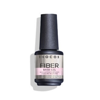 Fiber Base Gel Inocos Rosa Leitoso Cintilante