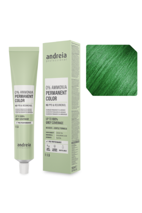 0% Ammonia Permanent Color Green
