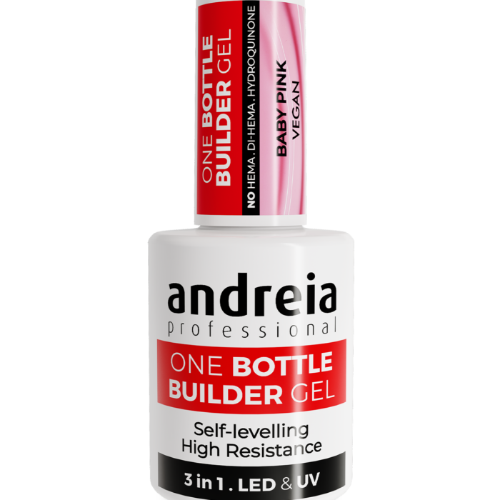 One Bottle Builder Gel 3 in 1 - Baby Pink (Low viscosity)