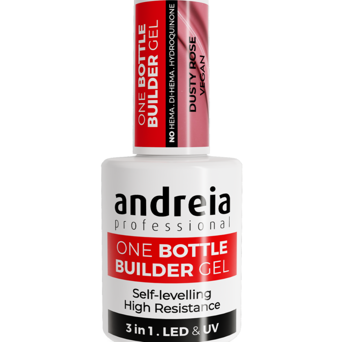One Bottle Builder Gel 3 in 1 - Dusty Rose (Low viscosity)