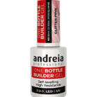 One Bottle Builder Gel 3 in 1 - Glitter Pink (Low viscosity)