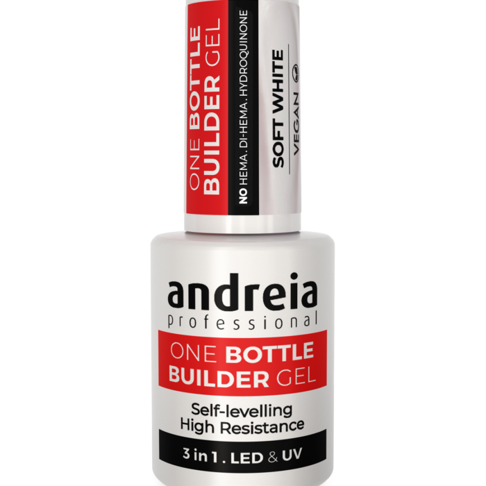 One Bottle Builder Gel 3 in 1 - Soft White (Low viscosity)