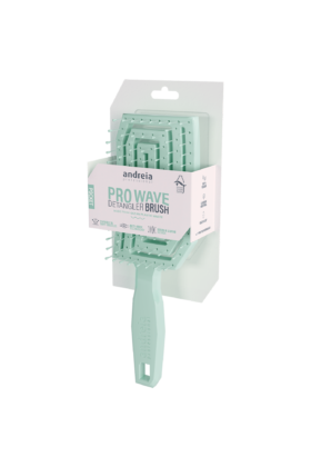Pro Wave - Detangler Brush Pocket Green
