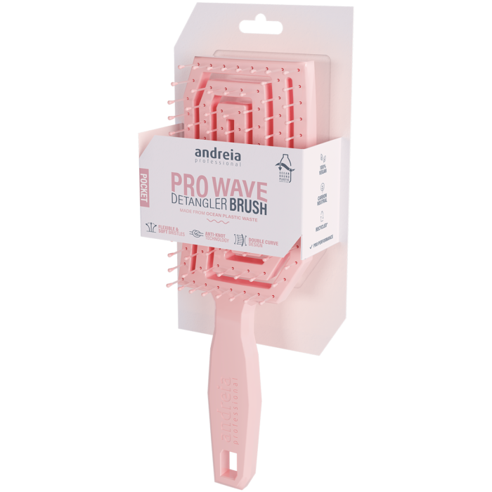 Pro Wave Detangler Brush Pocket_PINK_02