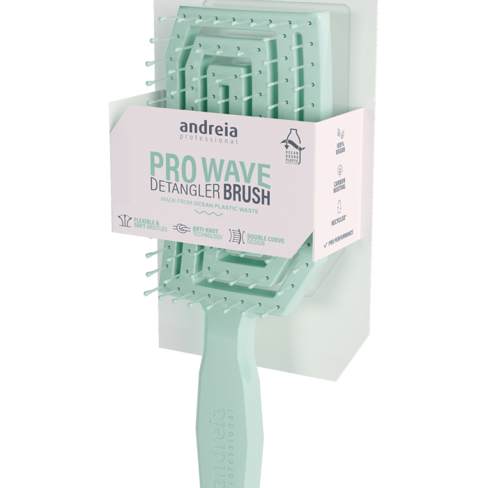 Pro Wave Detangler Brush_GREEN_02