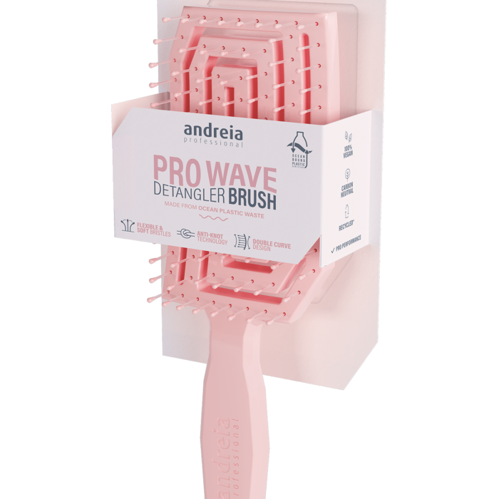 Pro Wave Detangler Brush_PINK_02